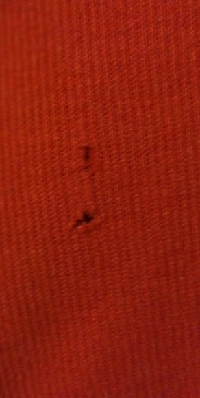 Men's Red Versace Jeans Couture half zip - Picture 5 of 5